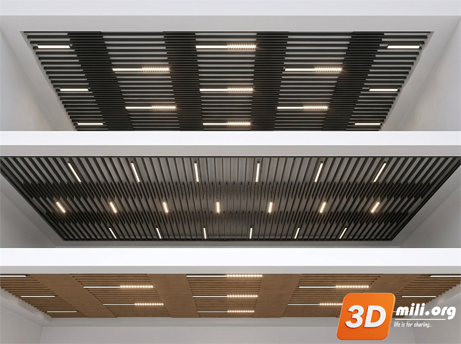 Ceiling Decoration Skp Files